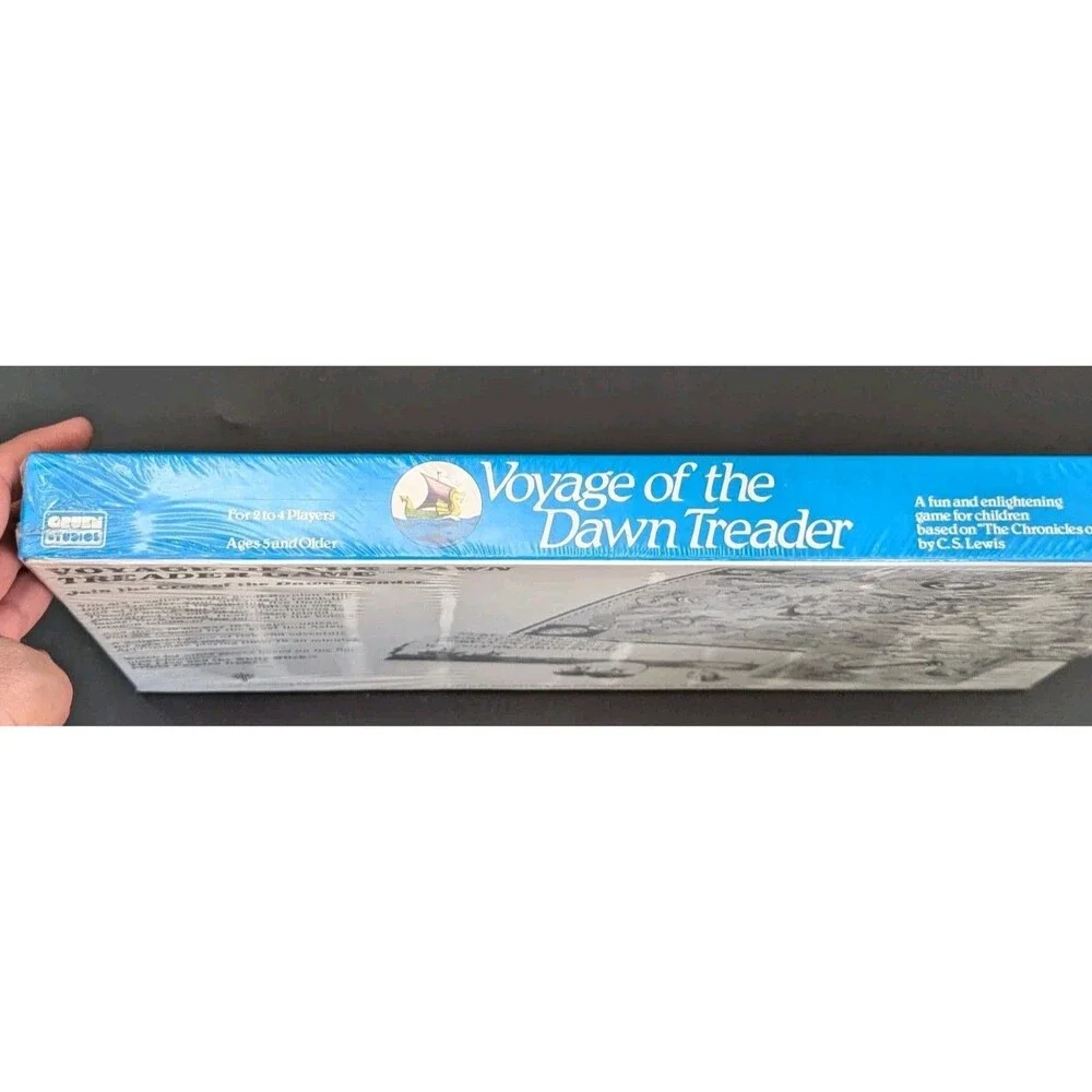 1983 Voyage Of The Dawn Treader Board Game Chronicles of Narnia RARE NEW - READ!